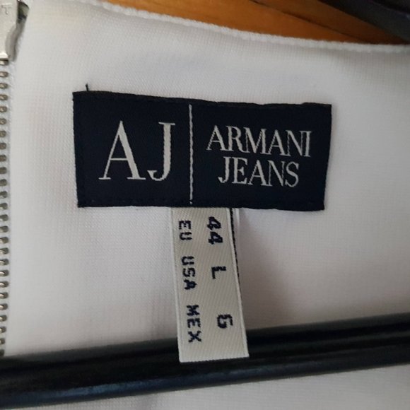 Armani Jeans white jersey dress - Picture 5 of 7
